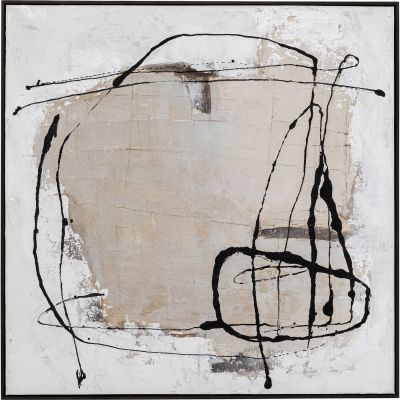 Картина в раме Dust Grey 100x100cm 54197 в Киеве купить kare-design мебель свет декор
