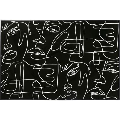 Картина в рамці Faccia Arte Drawing 150x100cm 55423 у Києві купити kare-design меблі світло декор