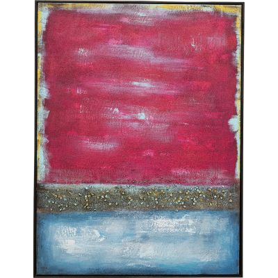 Картина на полотне Vista Red 90x120cm 55802 в Киеве купить kare-design мебель свет декор