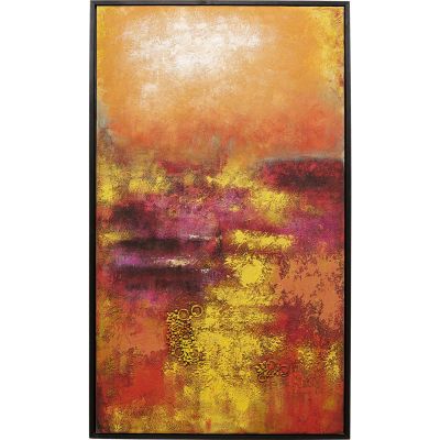 Картина на полотне Jardin Red 125x215cm 55804 в Киеве купить kare-design мебель свет декор