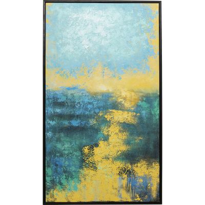 Картина на полотне Jardin Blue 125x215cm 55805 в Киеве купить kare-design мебель свет декор