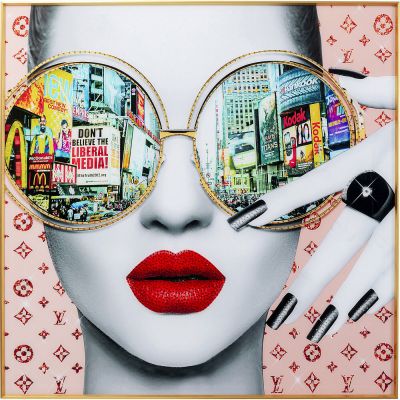 Картина в раме Times Square View 120x120cm 56218 в Киеве купить kare-design мебель свет декор