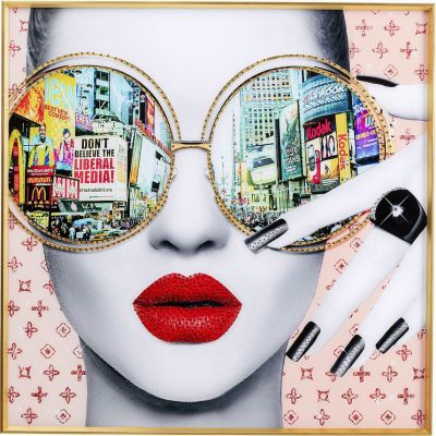 Картина в раме Times Square View 80x80cm 56413 в Киеве купить kare-design мебель свет декор