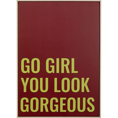 Картина в раме Go Girl 50x70cm 56830 в Киеве купить kare-design мебель свет декор