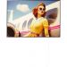 Картина в раме LED Jetset Lean Lady 120x80cm