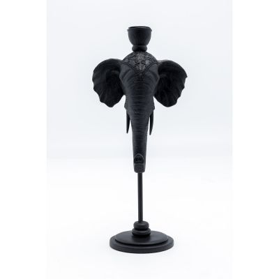 Подсвечник Elephant Head Black 36 cm 53537 в Киеве купить kare-design мебель свет декор