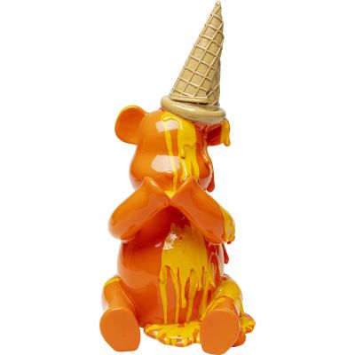 Статуэтка Sitting Gelato Bear Orange 37cm 55293 в Киеве купить kare-design мебель свет декор