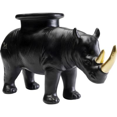 Декоративная фигура Rhino Black 41cm 56274 в Киеве купить kare-design мебель свет декор