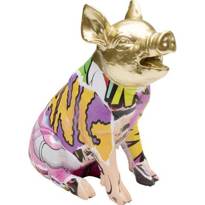 Декоративная фигура Graffiti Pig 20cm 56713 в Киеве купить kare-design мебель свет декор