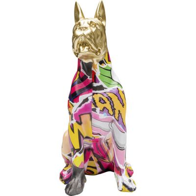 Декоративная фигура Graffiti Dog 31cm 56714 в Киеве купить kare-design мебель свет декор