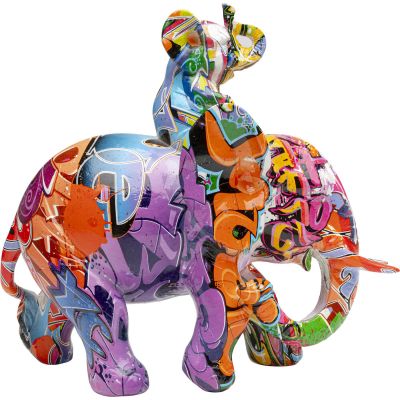 Декоративная фигура Elefant Dumbo Uno Graffiti 57253 в Киеве купить kare-design мебель свет декор