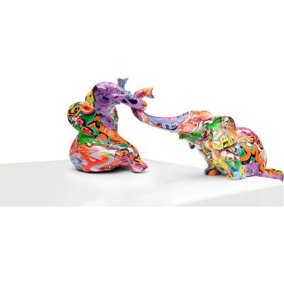 Декоративная фигура Elefant Zirkus Graffit (2/Set) 57263 в Киеве купить kare-design мебель свет декор