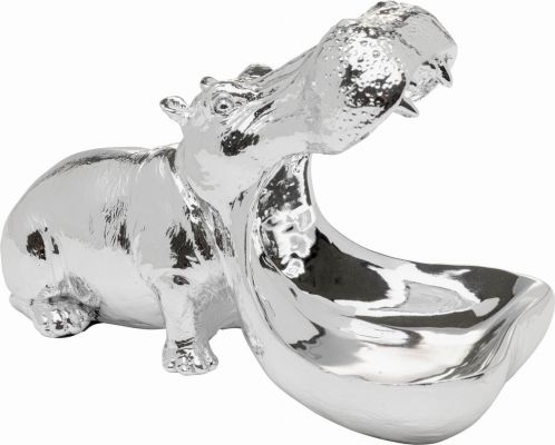 Декоративная фигура Hungry Hippo Silver 57710 в Киеве купить kare-design мебель свет декор