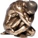 Фигура декоративная Nude Man Hug Bronz 34.5 cm