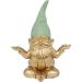 Статуэтка Zwerg Meditation Gold Green 19cm