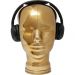 Статуэтка Headphone Mount Gold Metallic 29 см.