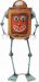Декоративная фигура Robot Sunny 52cm
