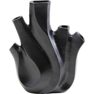 Ваза Flame Black 25cm 55215 в Киеве купить kare-design мебель свет декор