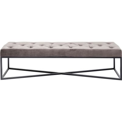 Скамья Crossover Grey Black 150x40cm 84088 в Киеве купить kare-design мебель свет декор