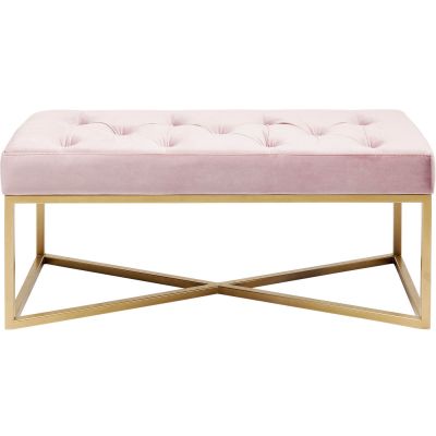 Банкетка Crossover Rose Brass 90x40cm Kare design 84087 в Киеве купить kare-design мебель свет декор