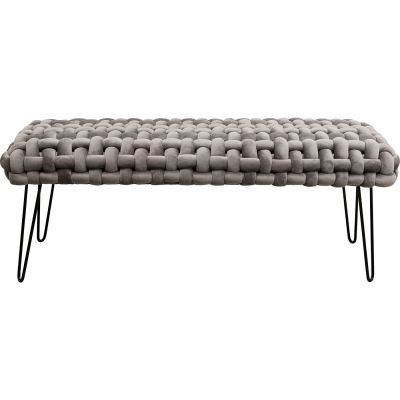Банкетка Weave Grey 128cm 87995 в Киеве купить kare-design мебель свет декор