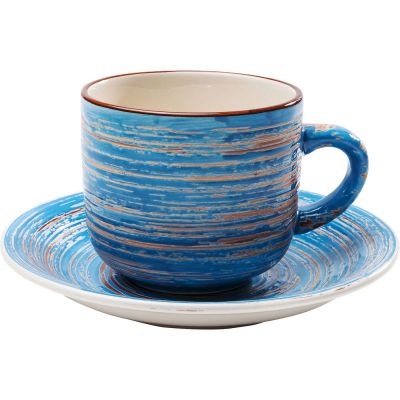 Кружка для кофе Swirl Blue (2 / Set) 39596 в Киеве купить kare-design мебель свет декор