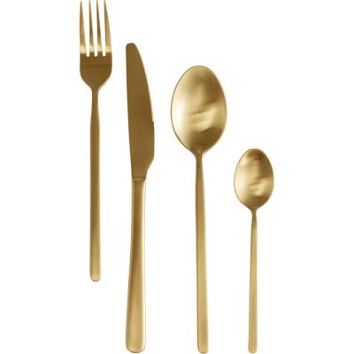 Столовые приборы Gloria Matt Gold (16 шт.) 52631 в Киеве купить kare-design мебель свет декор