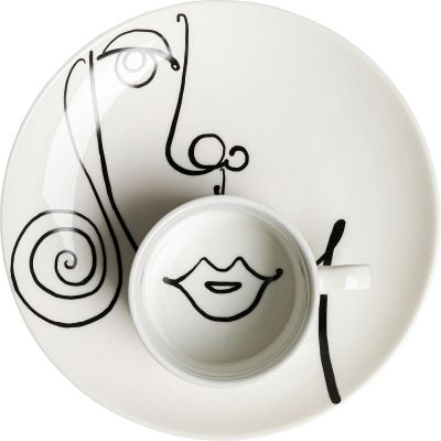Койфейная чашка с блюдцем Viso Donna (2/part) 54997 в Киеве купить kare-design мебель свет декор