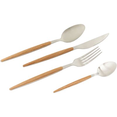 Cutlery Paris Nature Silver Matt (16/part) 55777 в Киеве купить kare-design мебель свет декор