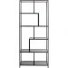 Стеллаж Loftie Black 77x185cm