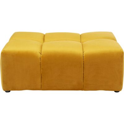 Пуф прямокутний KARE DESIGN Belami Velvet Amber, (жовтий) 86525 в Киеве купить kare-design мебель свет декор