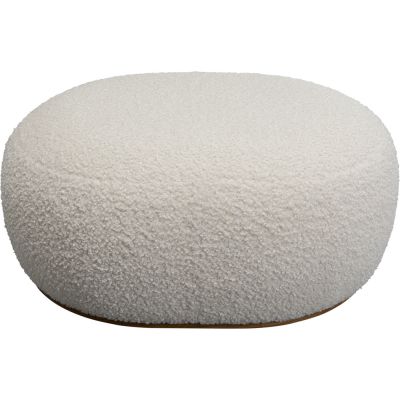 Пуф Pebble Boucle White 81cm 87701 в Киеве купить kare-design мебель свет декор