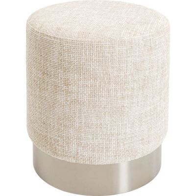 Пуф KARE DESIGN Berry High Silver Beige, d:39, (бежевий) 70538 у Києві купити kare-design меблі світло декор