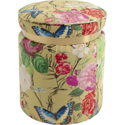 Пуф Flower Fever Yellow Ø39 см, (жовтий) 71088 у Києві купити kare-design меблі світло декор