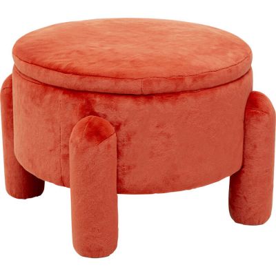 Табурет скриня KARE DESIGN Storage Orange, d:54, (помаранчевий) 71558 у Києві купити kare-design меблі світло декор
