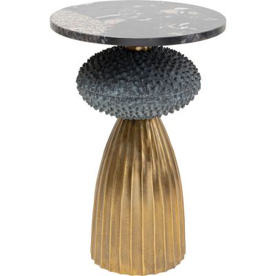 Столик приставний круглий KARE DESIGN Masha, d:43, (чорно-золотий) 86449 у Києві купити kare-design меблі світло декор