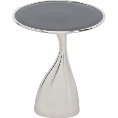 Столик приставний круглий KARE DESIGN Spacey Silver, d:36, (хром) 86393 у Києві купити kare-design меблі світло декор