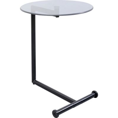 Столик приставний круглий KARE DESIGN Easy Living Black, d:46, (чорний) 86724 в Киеве купить kare-design мебель свет декор