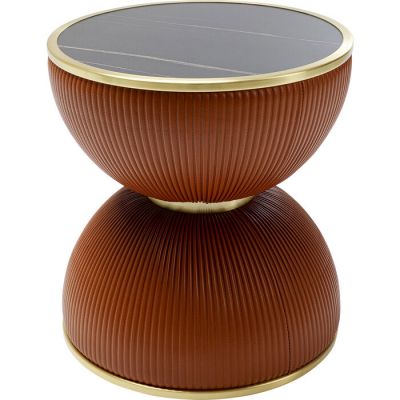 Столик приставний круглий KARE DESIGN Endless Vegas Orange, d:47, (коричневий) 87131 у Києві купити kare-design меблі світло декор