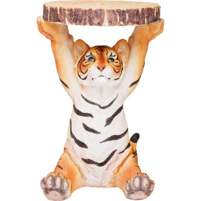 Столик приставний фігурний KARE DESIGN Animal Tiger, d:37, (коричневий) 78892 у Києві купити kare-design меблі світло декор