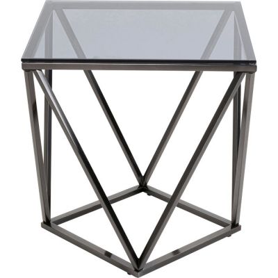 Столик приставний KARE DESIGN Cristallo Graphite, 50x50 см, (чорний) 70377 у Києві купити kare-design меблі світло декор