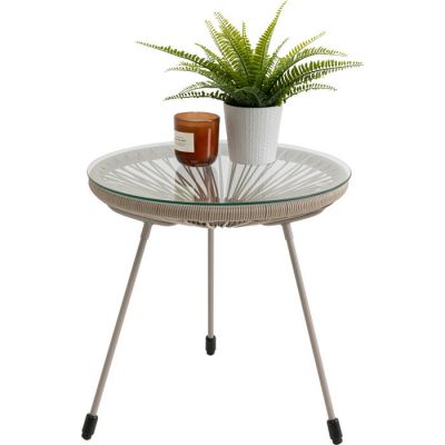 Столик для вулиці KARE DESIGN Acapulco Mono Greige, (сіро-бежевий) 70542 у Києві купити kare-design меблі світло декор