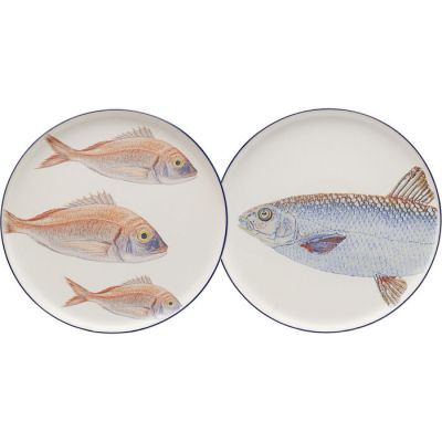 Plate Poisson Blue Ø27cm Assorted 55888 в Киеве купить kare-design мебель свет декор