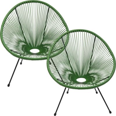 Armchair Acapulco Green 2/Set 47427 в Киеве купить kare-design мебель свет декор