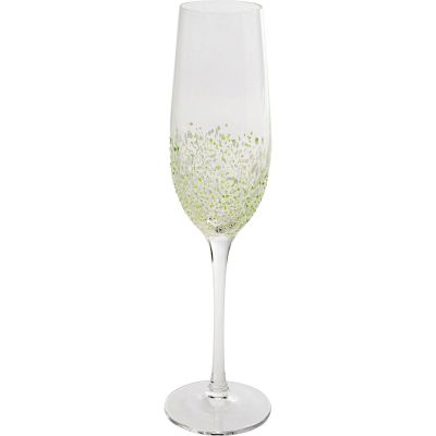 Champagne Glass Confetti Green 24cm 56942 в Киеве купить kare-design мебель свет декор