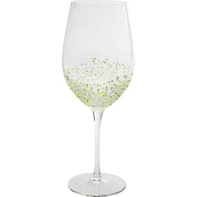 Wine Glas Confetti Green 24 cm 56943 в Киеве купить kare-design мебель свет декор