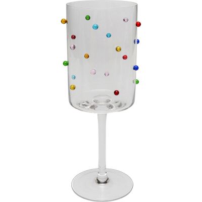 Wine Glass Party Dots 23cm 57197 в Киеве купить kare-design мебель свет декор
