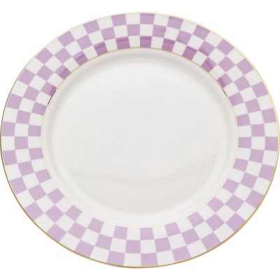 Plate Harlequin Purple Ø21cm 56987 в Киеве купить kare-design мебель свет декор