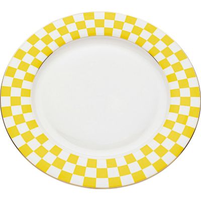 Plate Harlequin Yellow Ø27cm 56988 в Киеве купить kare-design мебель свет декор