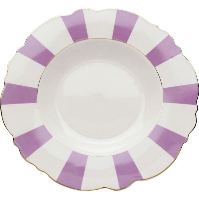 Plate Deep Harlequin Purple Ø23cm 56990 в Киеве купить kare-design мебель свет декор